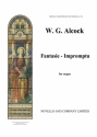 Walter G. Alcock, Fantasie-Impromptu For Organ Orgel Buch