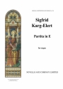 Sigfrid Karg-Elert, Partita In E Orgel Buch