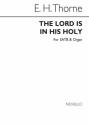 Edward H. Thorne, The Lord Is In His Holy Temple SATB and Organ Chorpartitur