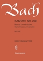 Non sa che sia dolore Kantate Nr.209 BWV209 Klavierauszug (it/dt)