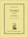 Variazioni su un tema di Hndel op.107 per chitarra