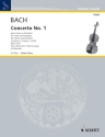 Konzert a-Moll Nr.1 BWV1041 fr Violine und Orchester fr Violine und Klavier