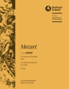 Adagio E-Dur KV261 für Violine und Orchester Harmonie