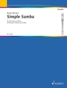 Simple samba for 2 recorders (SS/SA) and piano