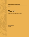Serenade c-Moll KV388 fr 2 Oboen, 2 Klarinetten, 2 Hrner und 2 Fagotte Stimmen