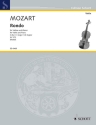 Rondo C-Dur KV 373 für Violine solo, Streicher, 2 Oboen und 2 Hörner Klavierauszug mit Solostimme