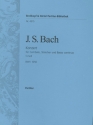 Konzert f-Moll BWV1056 für Cembalo, Streicher und Bc Partitur