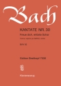 Freue dich erlste Schar Kantate Nr.30 BWV30 Klavierauszug (dt/en)