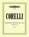 Concerto grosso g-Moll op.6,8 fr 2 Violinen, Violoncello, Streicher und Bc Partitur