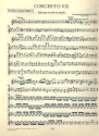 Concerto grosso g-Moll op.6,8 für 2 Violinen, Violoncello, Streicher und Bc Violine solo 1