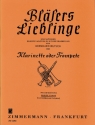 Bläsers Lieblinge - Eine Sammlung beliebter Melodien für Klarinette oder Trompete 2. Stimme