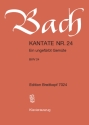 Ein ungefrbt Gemte Kantate Nr.24 BWV24 Klavierauszug (dt)