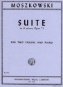 Suite g minor op.71 for 2 violins