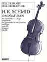 10 Miniaturen op.102 fr Violoncello und Klavier
