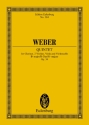 Quintett B-Dur op.34 für Klarinette und Streichquartett Studienpartitur