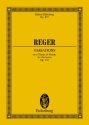 Variationen und Fuge ber ein Thema von Mozart op.132 fr Orchester Studienpartitur