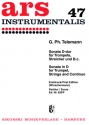Sonate D-Dur fr Trompete, Streicher und Bc Partitur