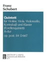 Quintett A-Dur D667 op.114 - Forellenquintett fr Violine, Viola, Violoncello, Kontraba und Klavier