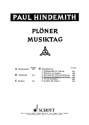 Plner Musiktag fr Klarinette und Streicher Partitur