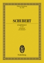 Sinfonie h-Moll Nr.7 D579 für Orchester Studienpartitur