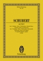 Oktett F-Dur op.166 D803 für Klarinette, Horn, Fagott, Kontrabass und Streichquartett Studienpartitur