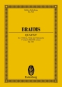 Streichquartett c-Moll op.51,1 fr Streichquartett Studienpartitur