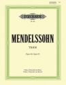 Klaviertrios d-Moll op.49 und c-Moll op.66 für Violine, Violoncello und Klavier