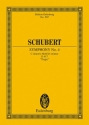 Sinfonie c-Moll Nr.4 D417 für Orchester Studienpartitur