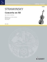 Concerto en r - Konzert in D fr Violine und Orchester Klavierauszug mit Solostimme