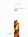Sonate d-Moll Nr.3 op.108 fr Violine und Klavier