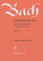 Du Hirte Israel hre Kantate Nr.104 BWV104 Klavierauszug (dt/en)