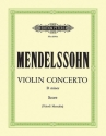 Konzert d-Moll fr Violine und Streicher Partitur