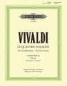 Die Jahreszeiten Concerto II - Der Sommer - L'Estate RV 315 Ausgabe fr Violine und Klavier