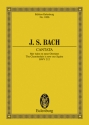 Mer hahn en neue Oberkeet - Kantate Nr.212 BWV212 fr Soli, Chor und Orchester Studienpartitur (dt)