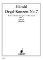 Orgel-Konzert No. 7 op. 7/1 HWV 306 fr Orgel, 2 Oboen, Fagott und Streicher Partitur