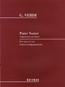 Pater Noster per coro misto a cappella partitura (it)