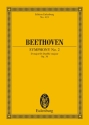 Sinfonie D-Dur Nr.2 op.36 für Orchester Studienpartitur