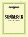 Duos concertantes op.12,1-3 für 2 Violoncelli Partitur