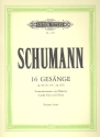 16 Gesnge fr Frauenchor und Klavier Partitur (dt)