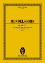 Streichquartett a-Moll op.13 fr Streichquartett Studienpartitur