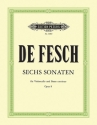 6 Sonaten op.8 fr Violoncello und Bc