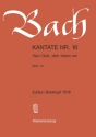 Herr Gott dich loben wir Kantate Nr.16 BWV16 Klavierauszug (dt)