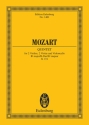 Quintet B flat major KV174 for two violins, 2 violas and violoncello Miniature score