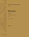 Konzert B-Dur KV191 für Fagott und Orchester Violoncello / Kontrabass