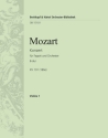 Konzert B-Dur KV191 fr Fagott und Orchester Violine 1