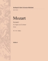Konzert B-Dur KV191 für Fagott und Orchester Violine 2