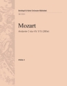 Andante C-Dur KV315 fr Flte und Orchester Violine 2