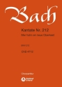 Mer hahn en neue Oberkeet - Kantate Nr.212 BWV212 fr Soli, gem Chor und Orchester Chorpartitur
