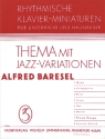 Thema mit Jazz-Variationen fr Klavier