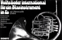 Volkslieder international fr Blasinstrument in Es (Klarinette, Alt-Saxophon, Bariton-Saxophon,